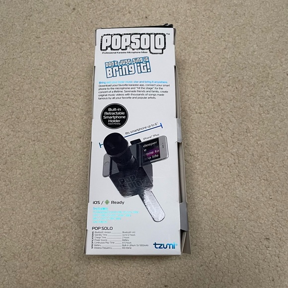 Tzumi Popsolo Bluetooth Karaoke Microphone - Picture 4 of 4